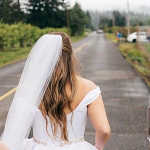 White Cathedral Bridal Veil